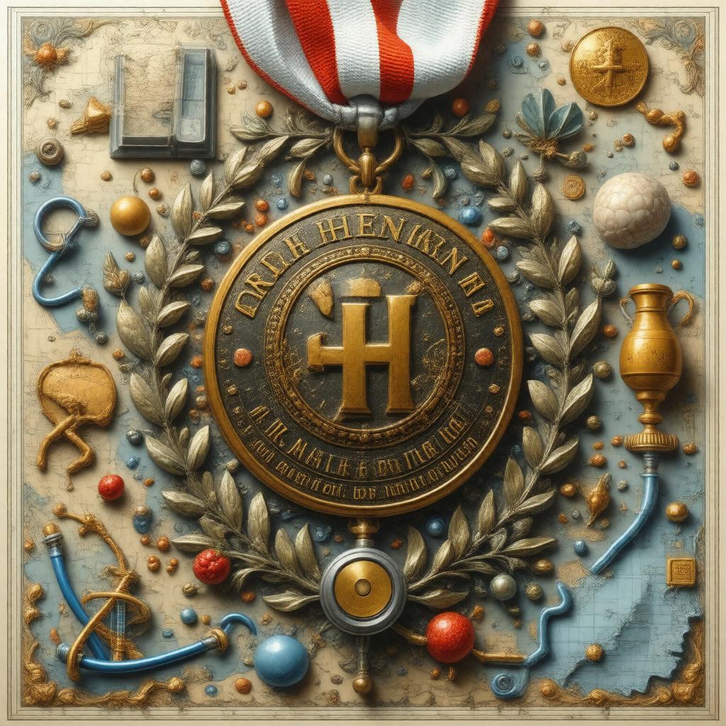 AI-created image of Dr. A.H. Heineken Prize for Medicine