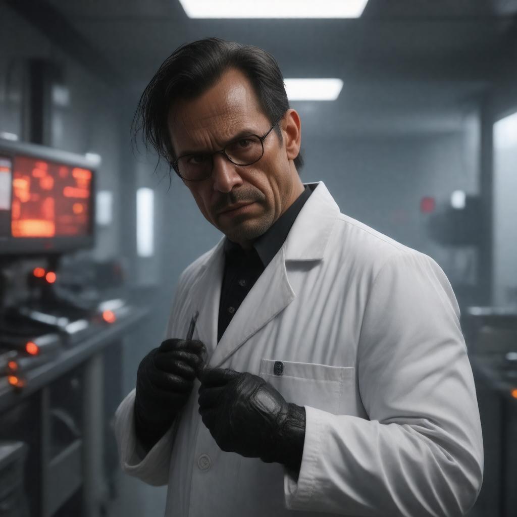 AI-created image of Dr. Alexander Isaacs