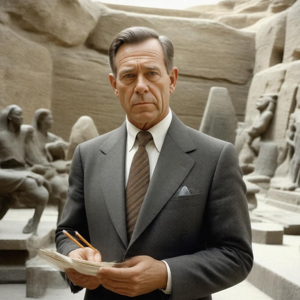 Click to view larger image AI-created image of Dr. Allen Chamberlain