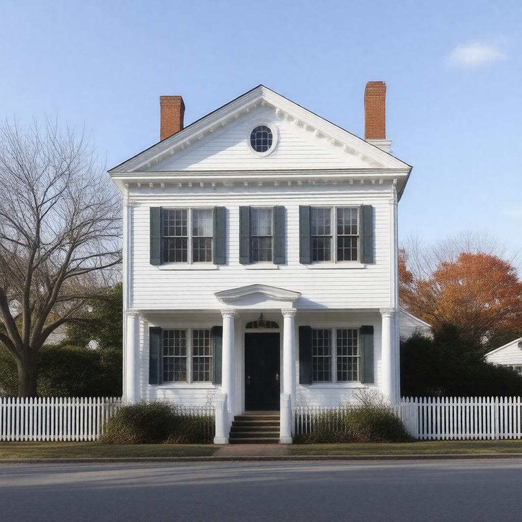 AI-created image of Dr. Daniel Fisher House