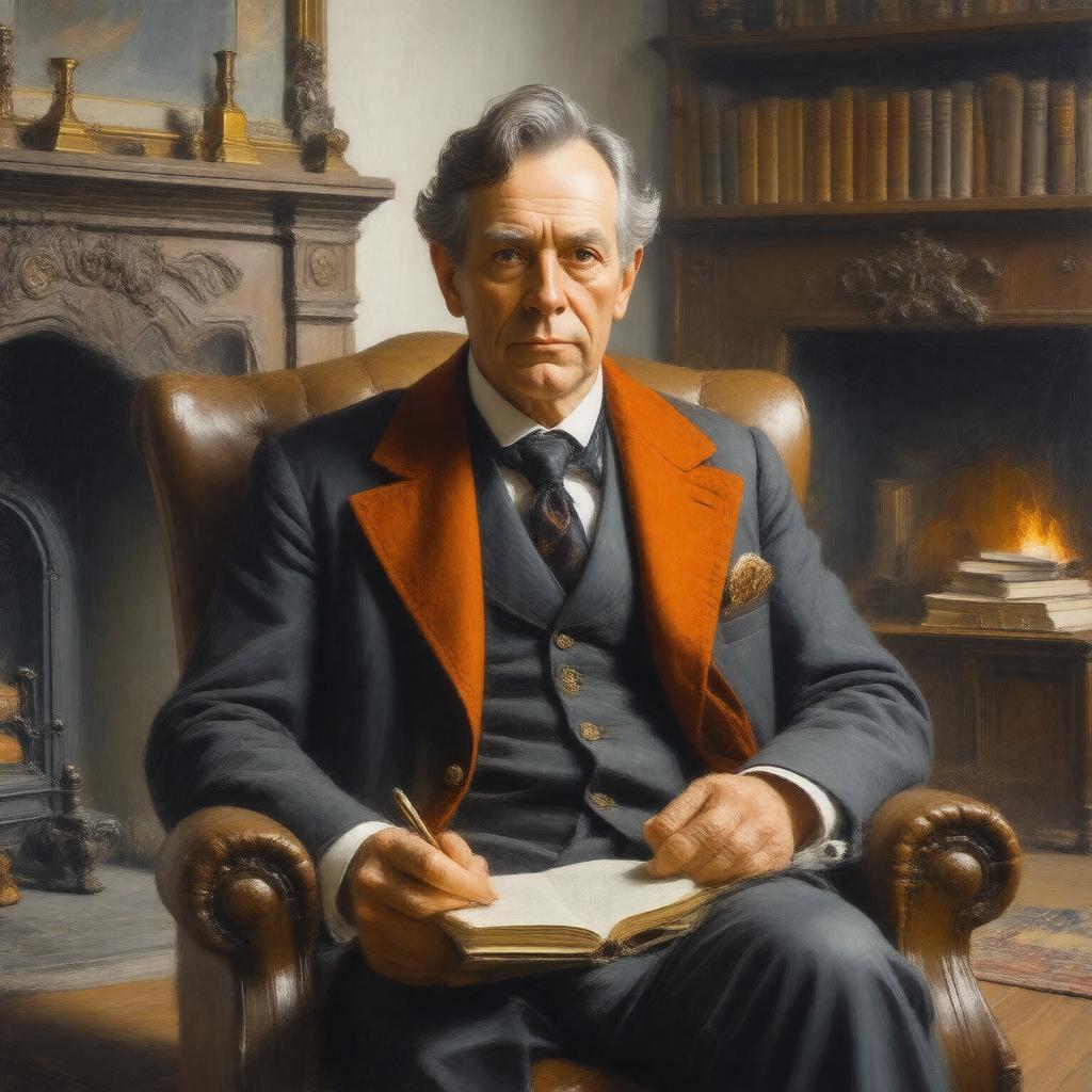 AI-created image of Dr. John H. Watson