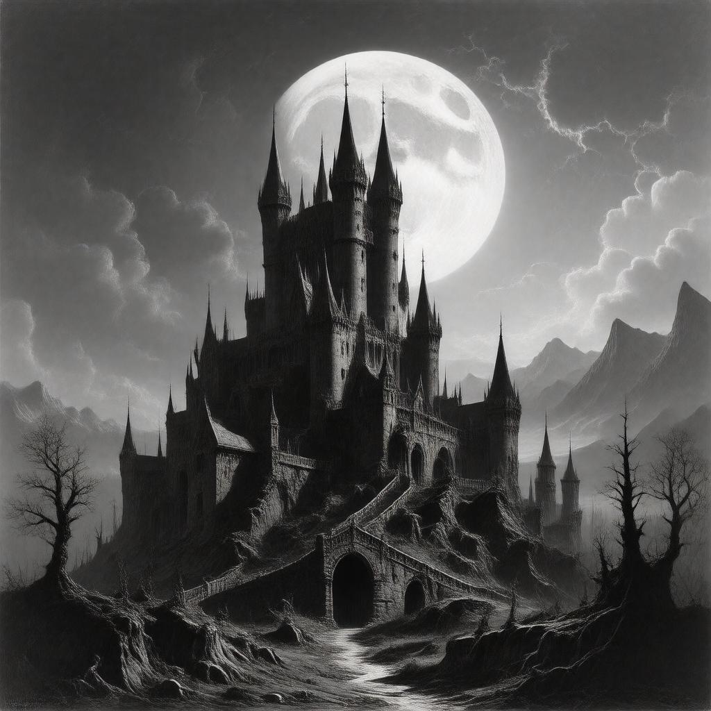 AI-created image of Dracula (1931 film)