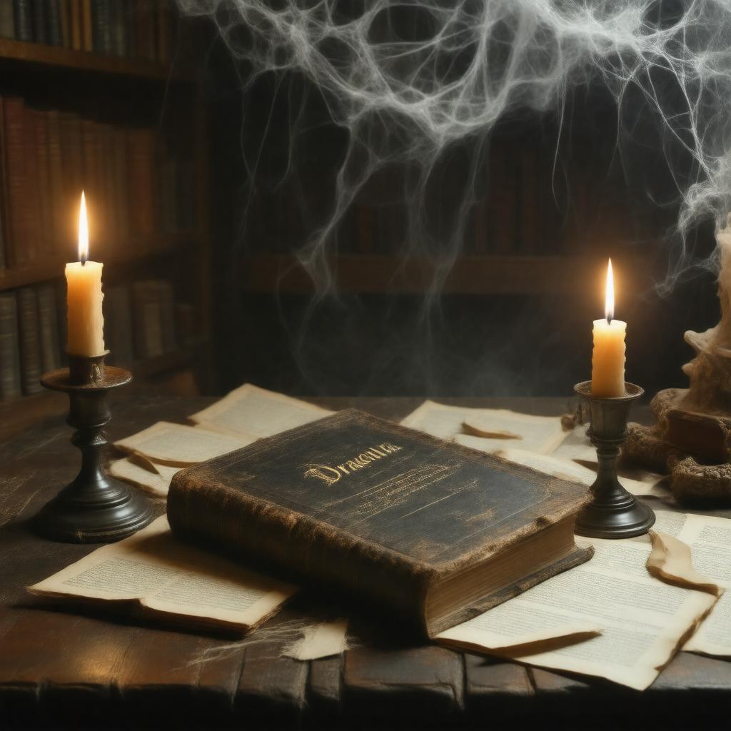 AI-created image of Dracula (novel)