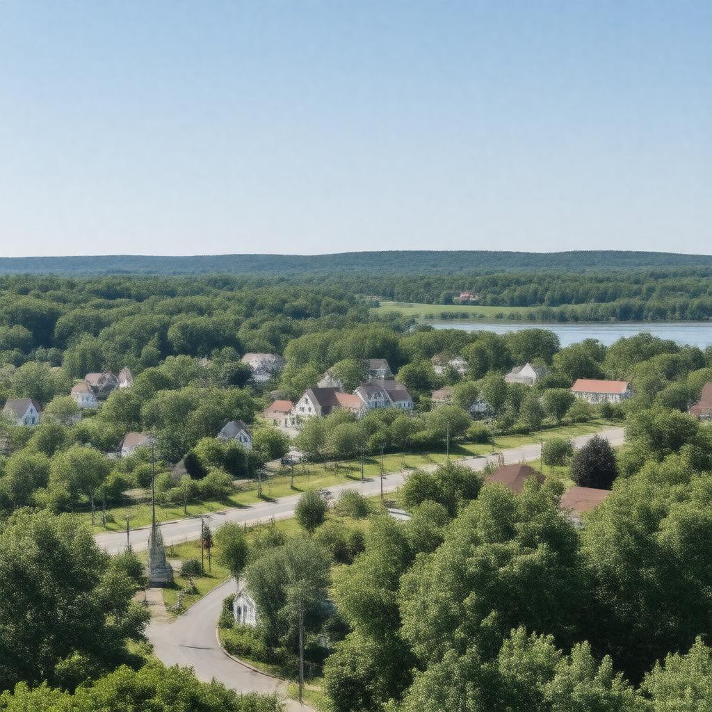 Click to view larger image AI-created image of Dracut, Massachusetts