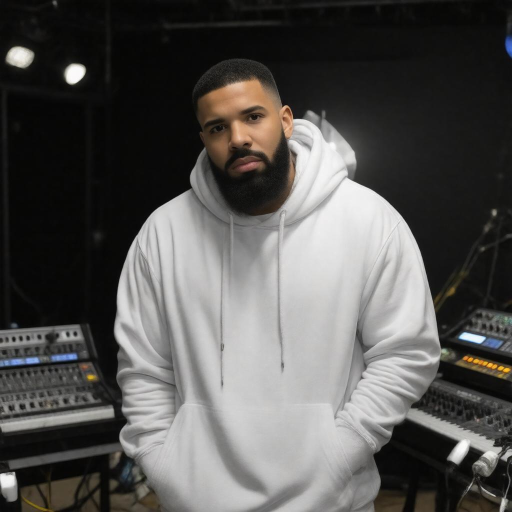 AI-created image of Drake