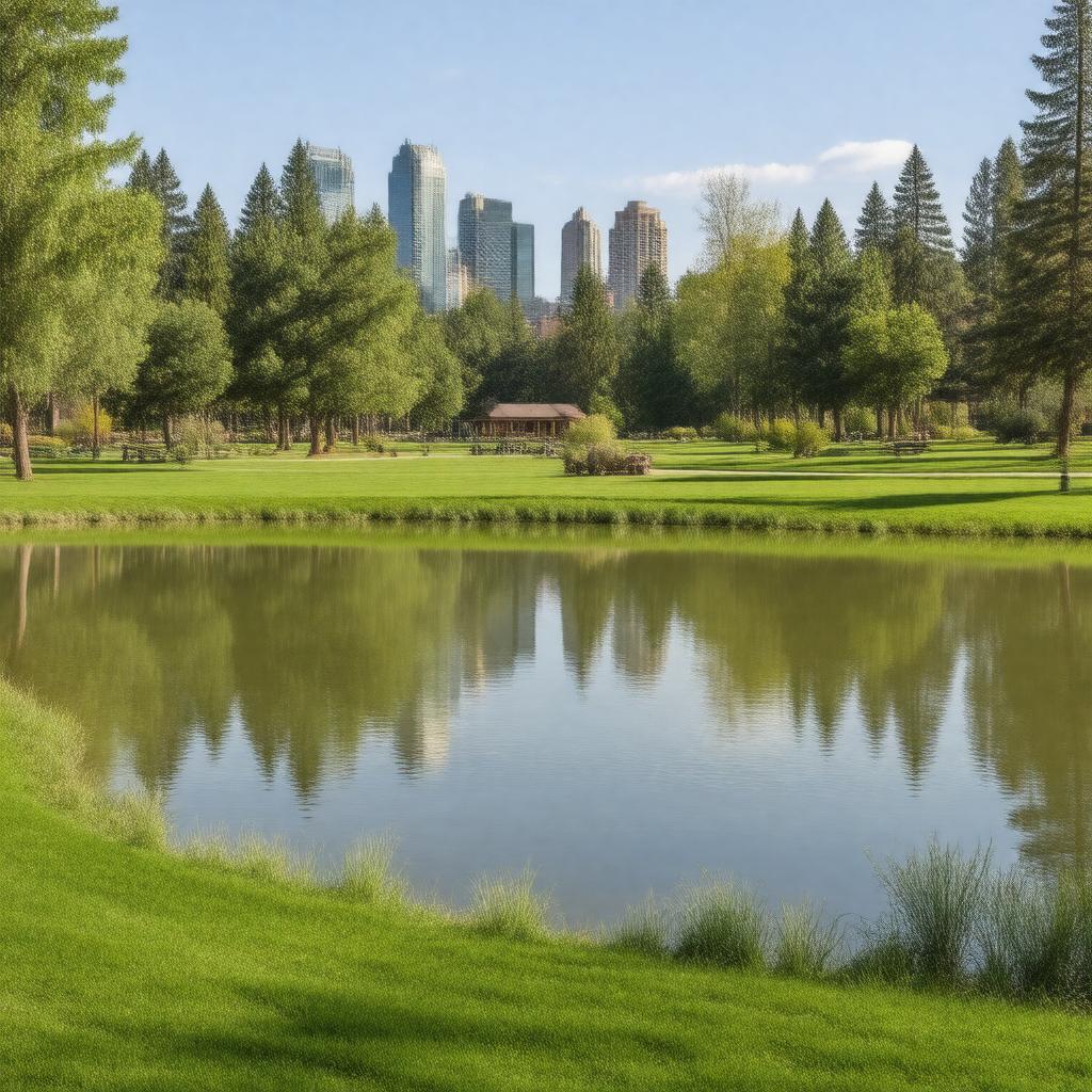 AI-created image of Drake Park