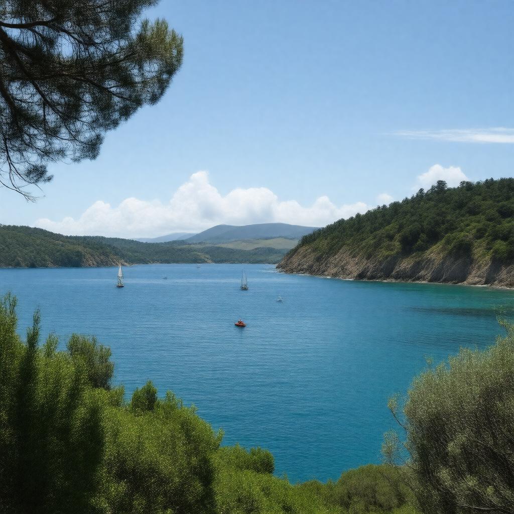 AI-created image of Drakes Bay