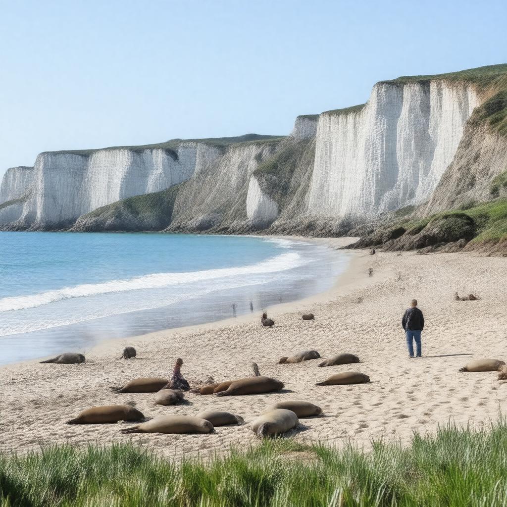 AI-created image of Drakes Beach