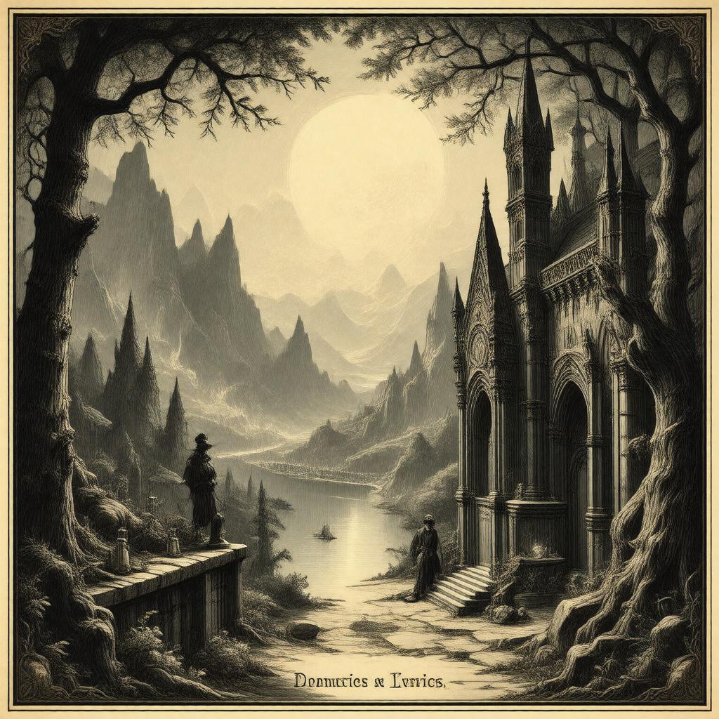 Click to view larger image AI-created image of Dramatic Romances and Lyrics