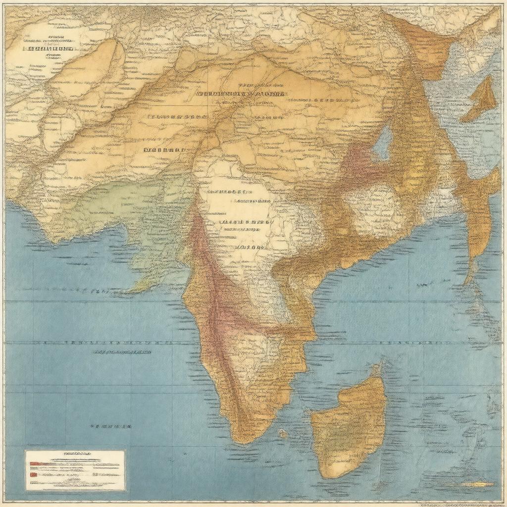 AI-created image of Dravidian languages