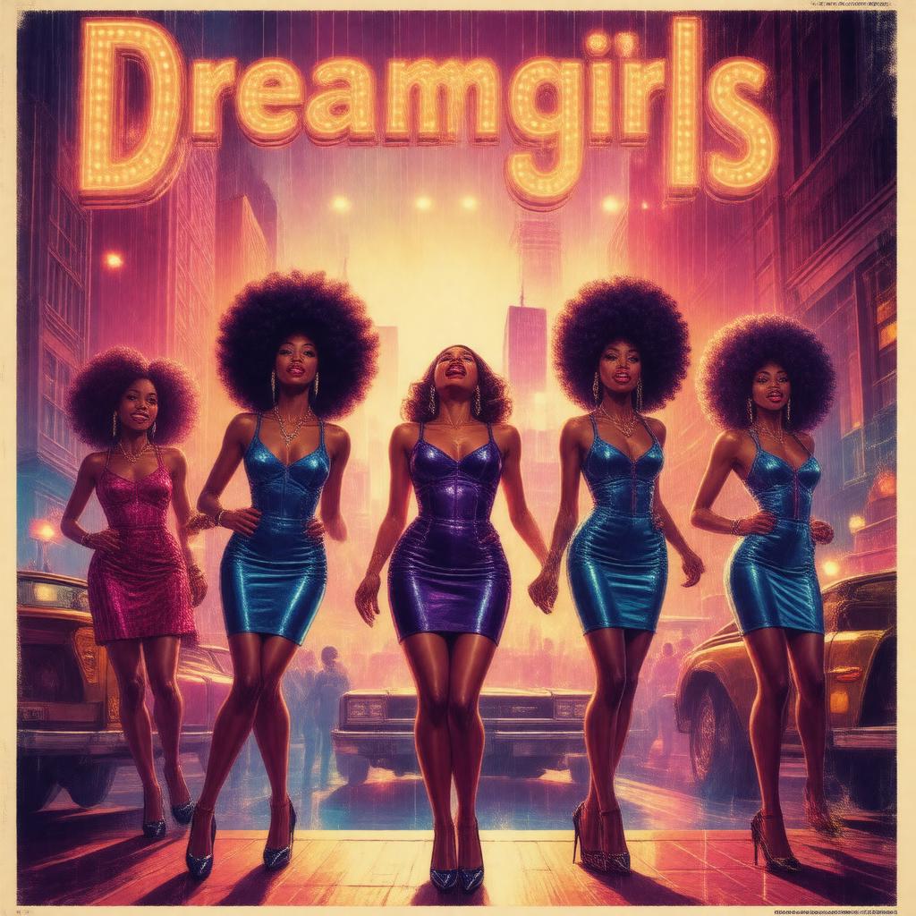 AI-created image of Dreamgirls