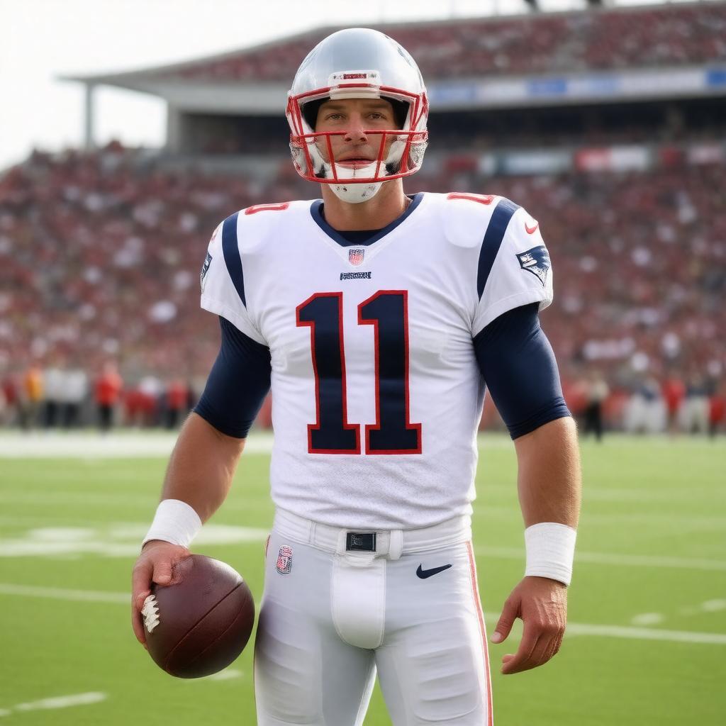 AI-created image of Drew Bledsoe