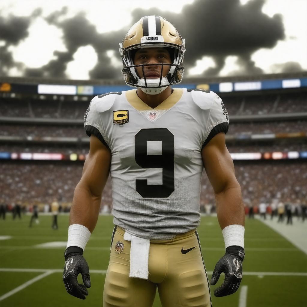 AI-created image of Drew Brees