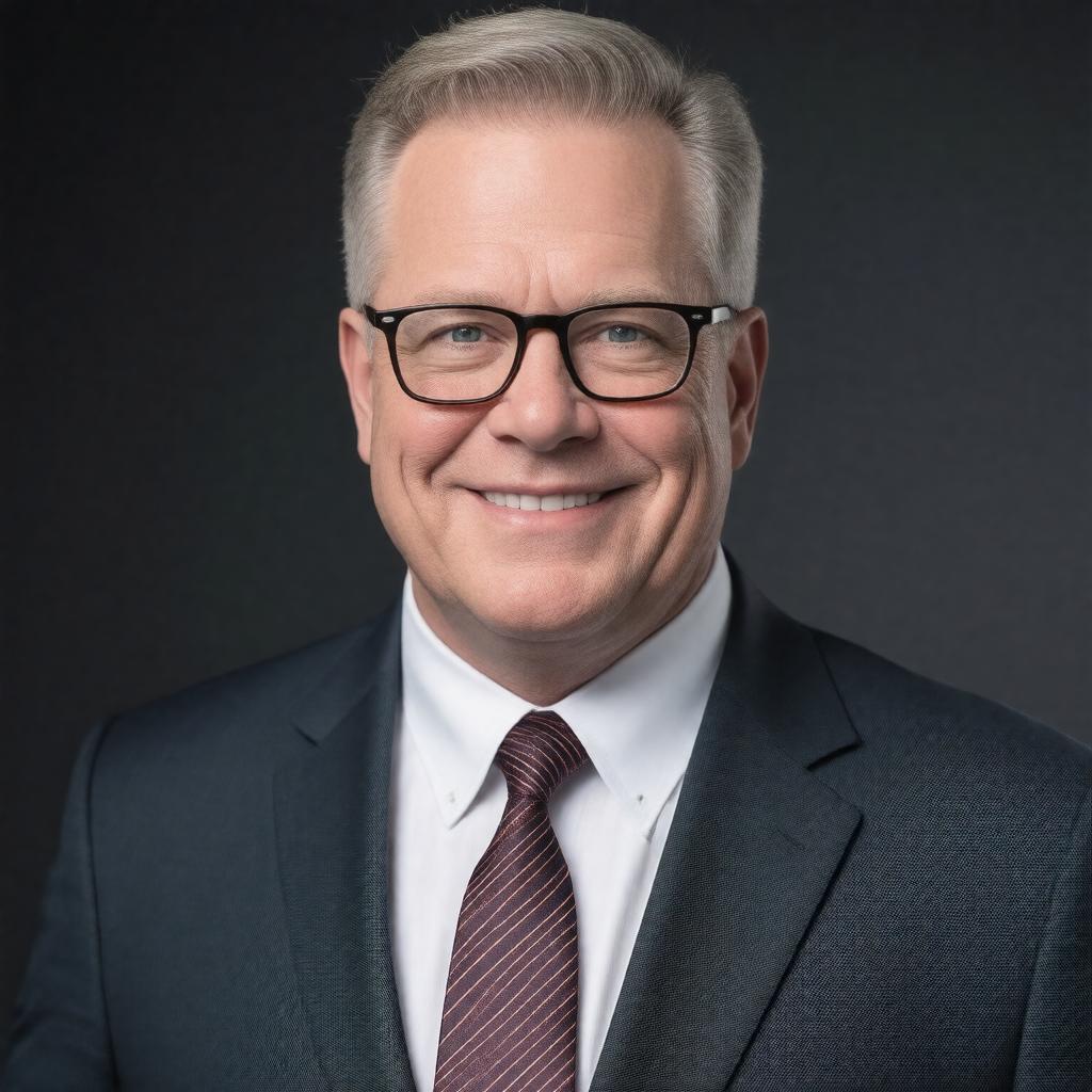 AI-created image of Drew Carey