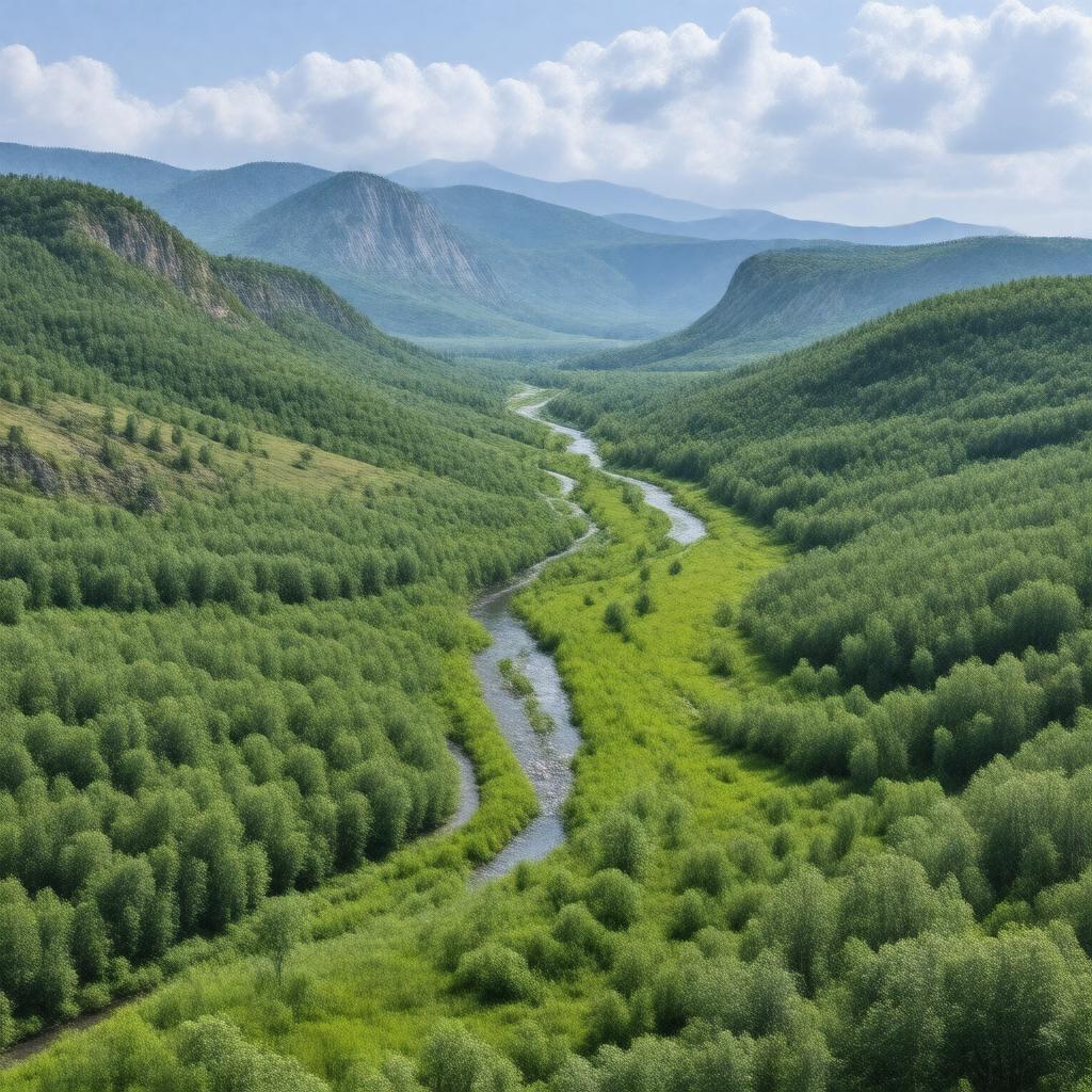 AI-created image of Driftless Area