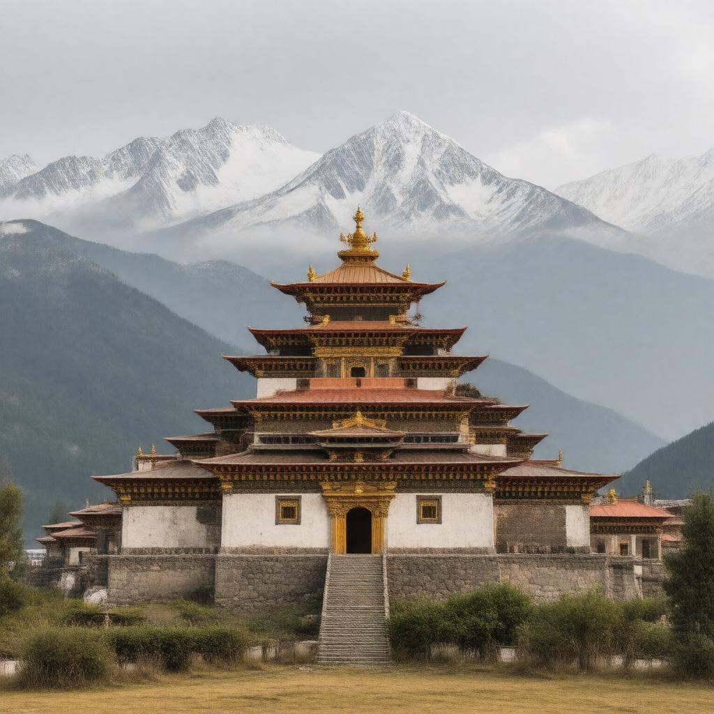 AI-created image of Drikung Kagyu