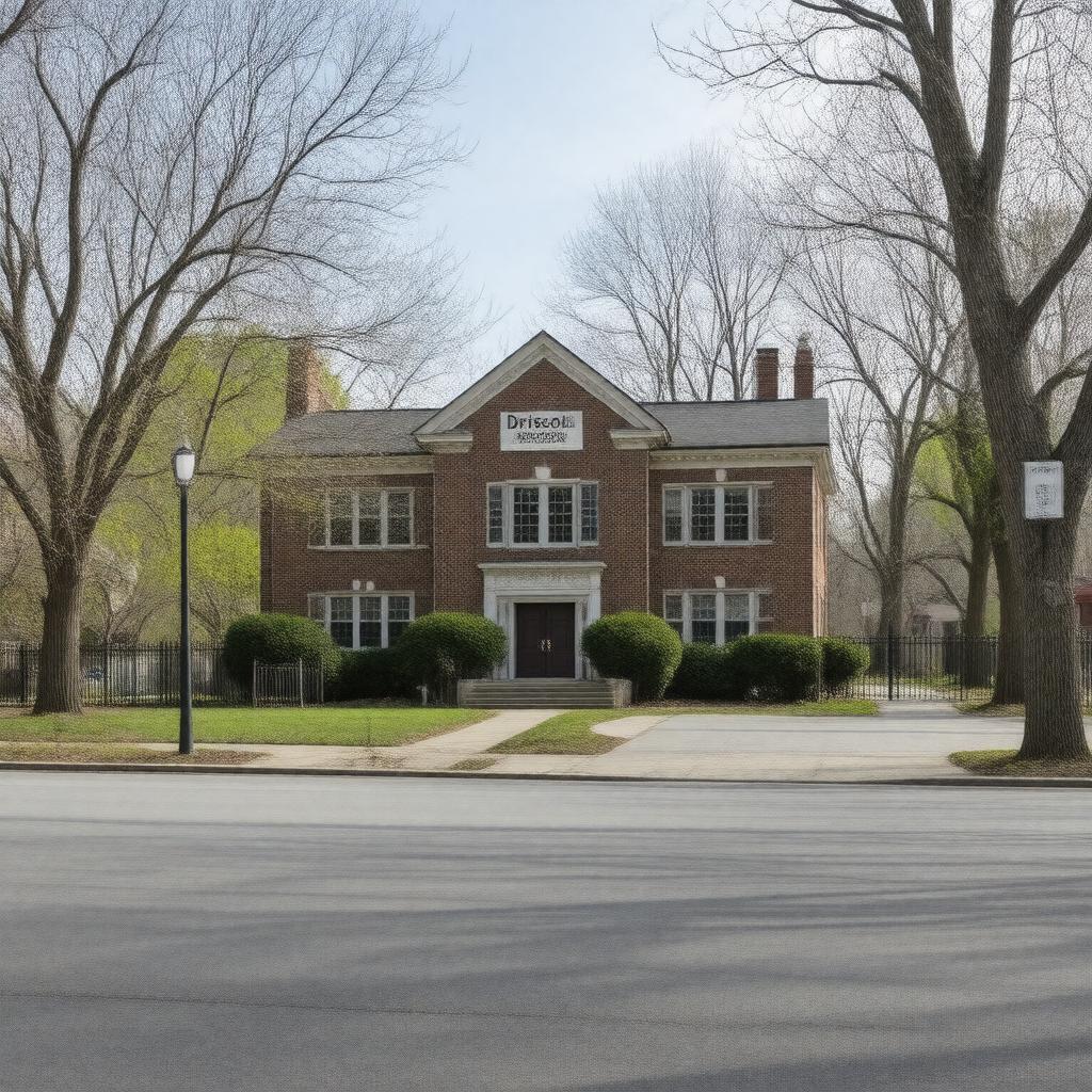 AI-created image of Driscoll School