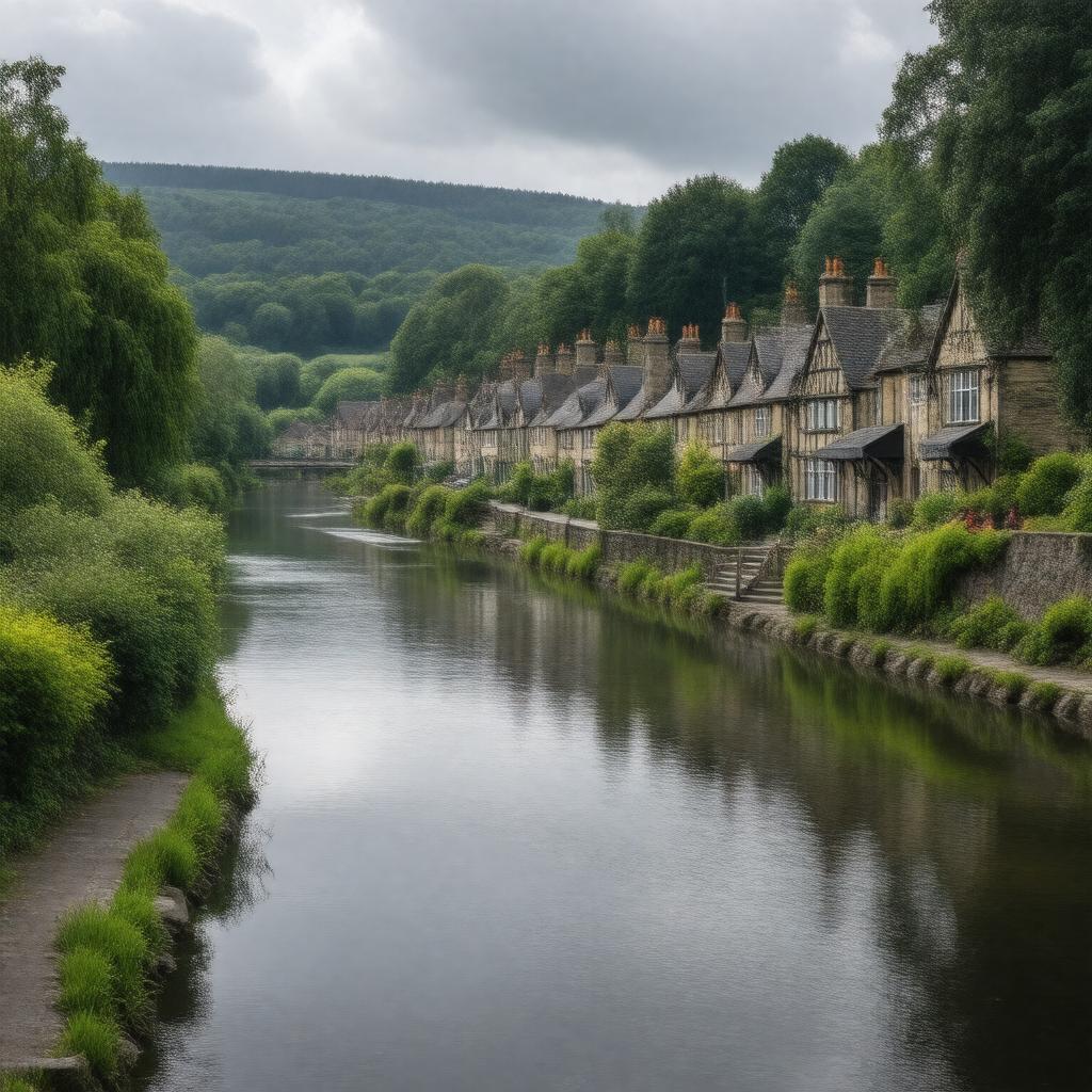 AI-created image of Droitwich Spa