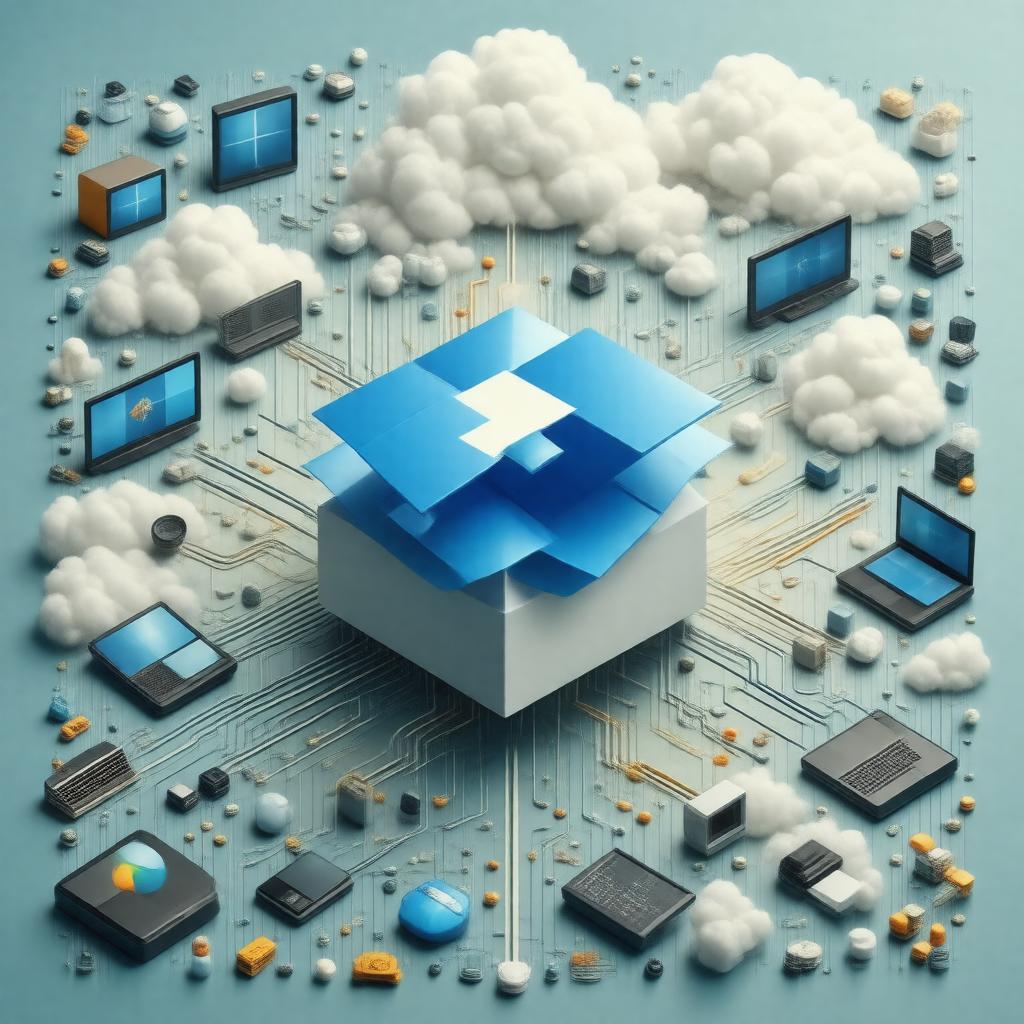 AI-created image of Dropbox