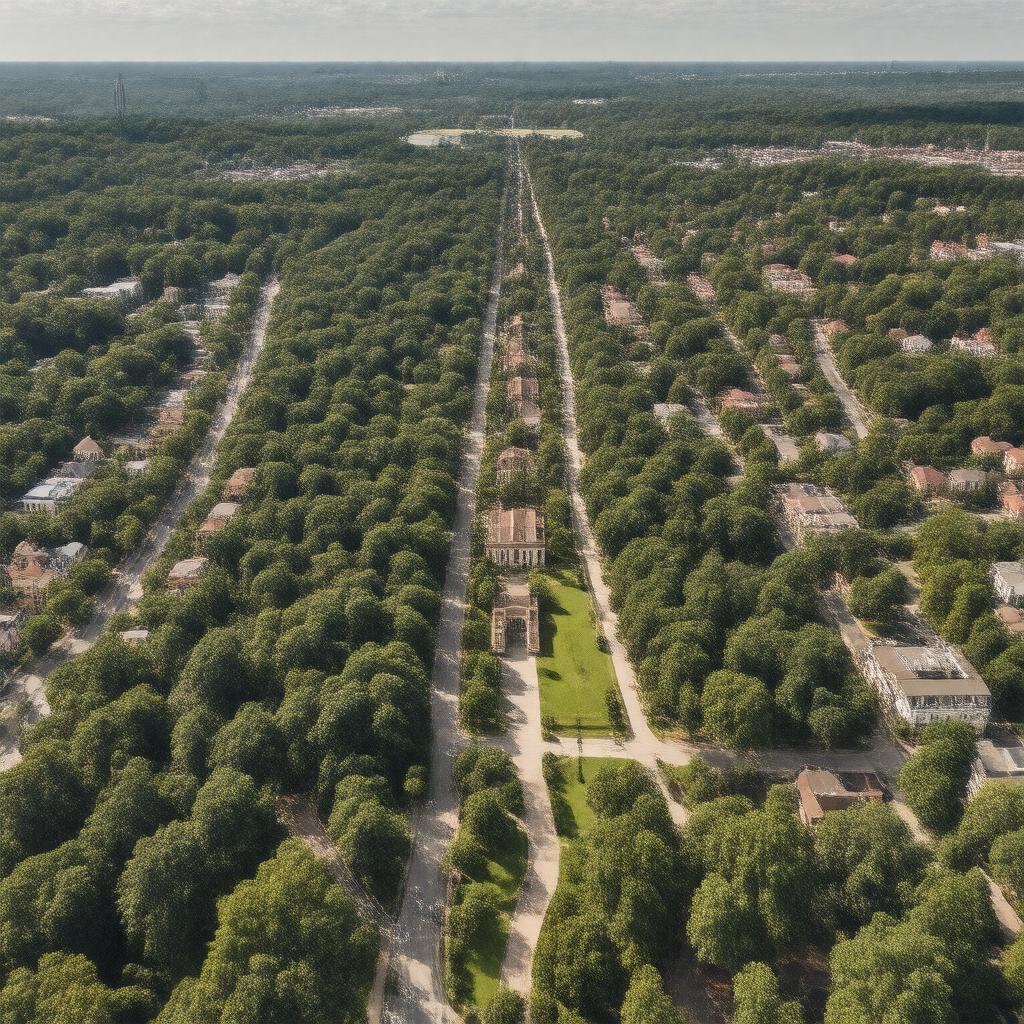 AI-created image of Druid Hills