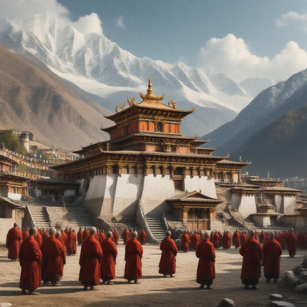AI-created image of Drukpa Kagyu