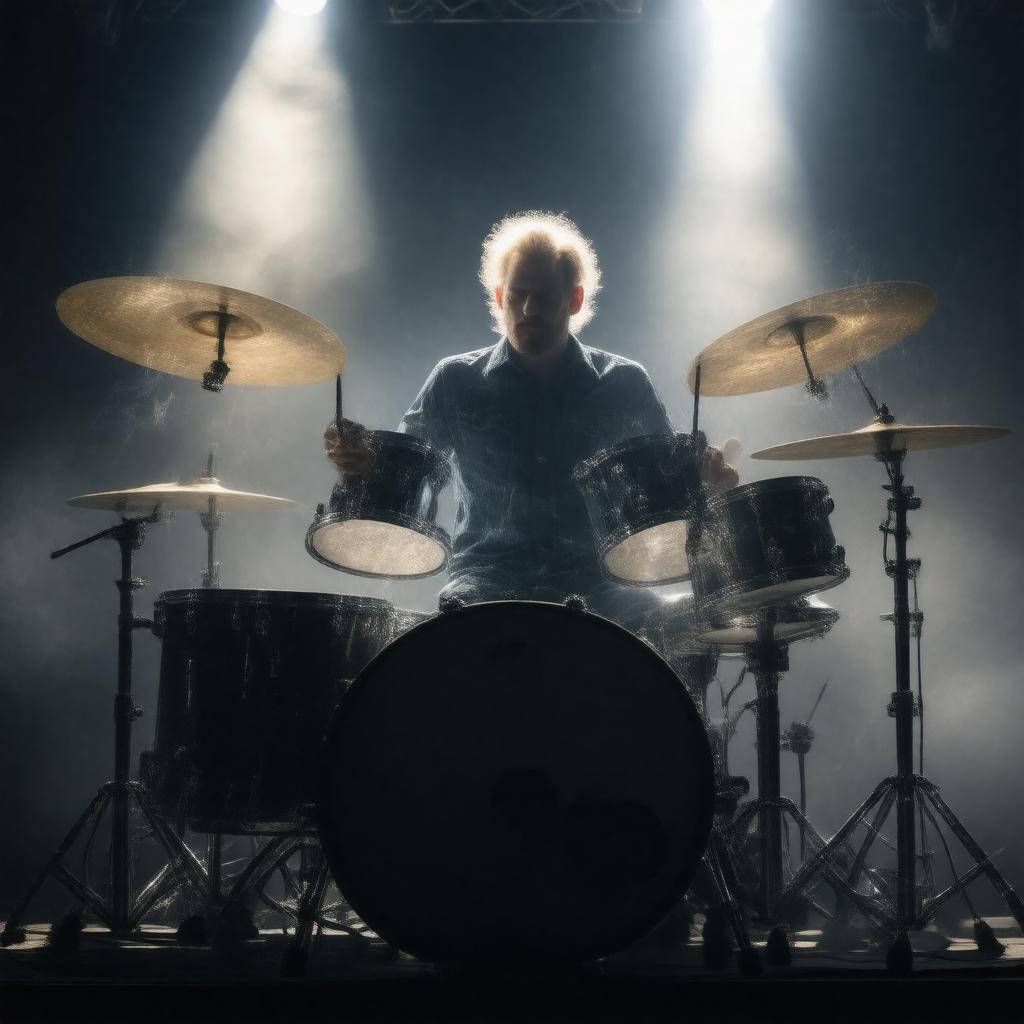 Click to view larger image AI-created image of Drumming