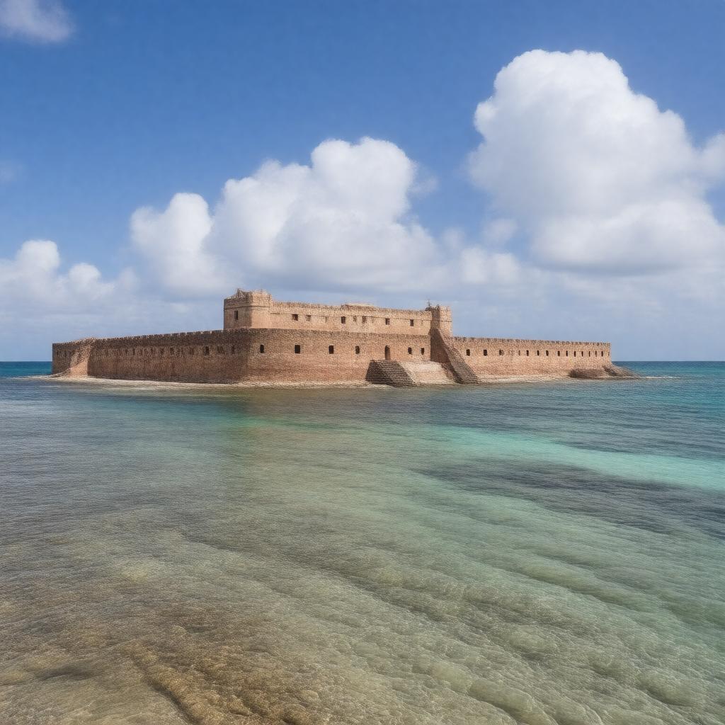 AI-created image of Dry Tortugas National Park