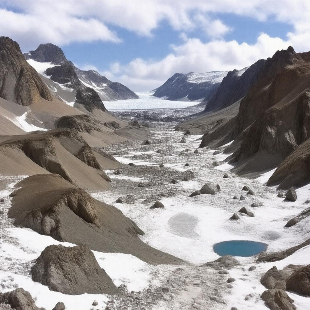 Click to view larger image AI-created image of Dry Valleys