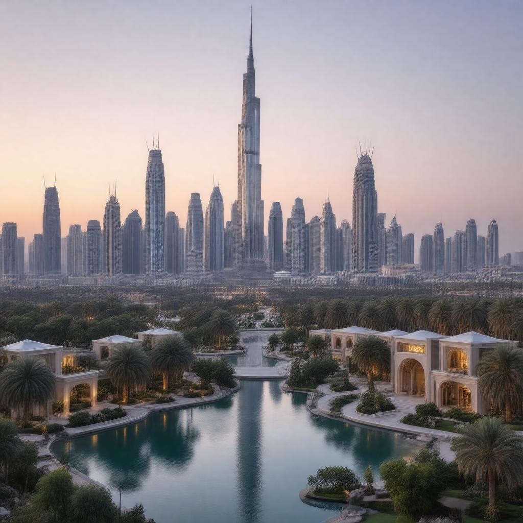 AI-created image of Dubai, United Arab Emirates