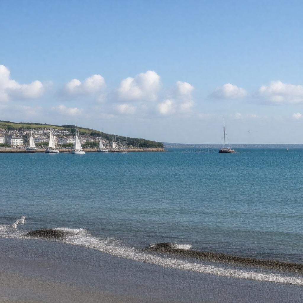 AI-created image of Dublin Bay