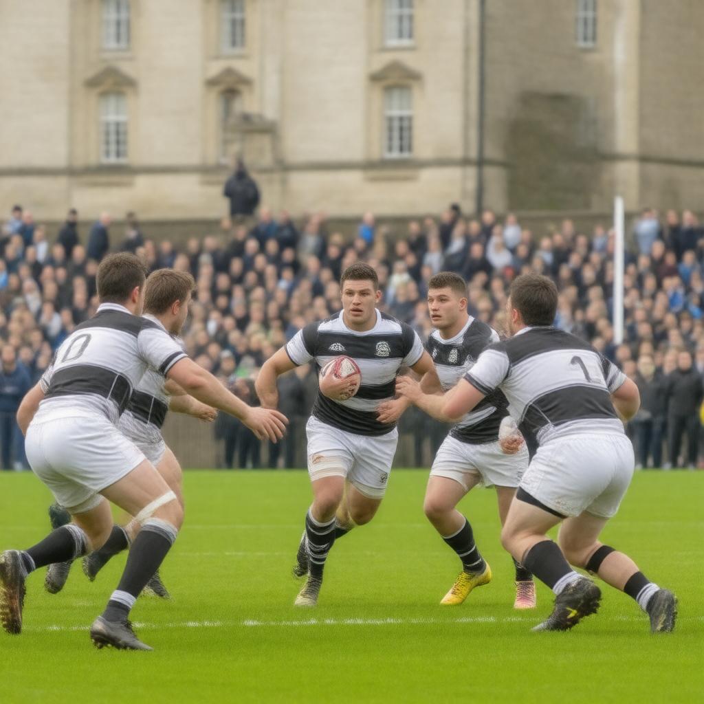 AI-created image of Dublin University Football Club