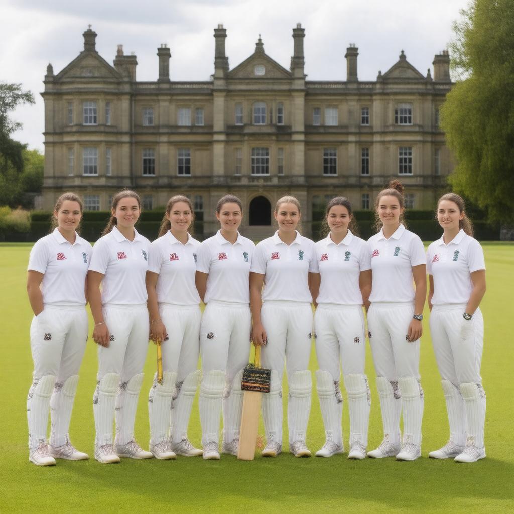 AI-created image of Dublin University Ladies Cricket Club