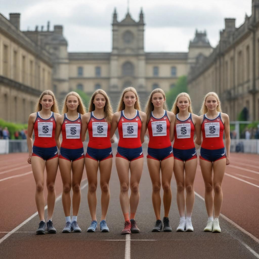 AI-created image of Dublin University Ladies Harriers and Athletic Club