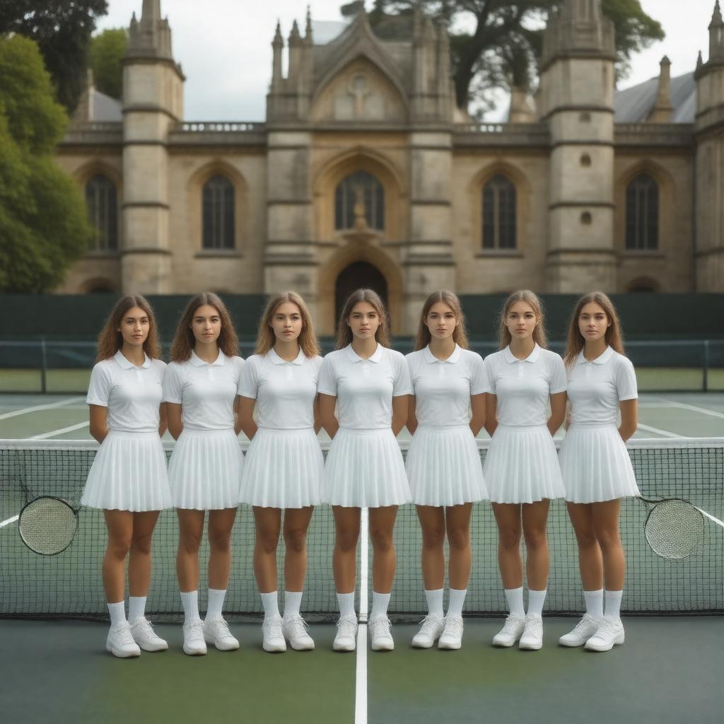 AI-created image of Dublin University Ladies Tennis Club