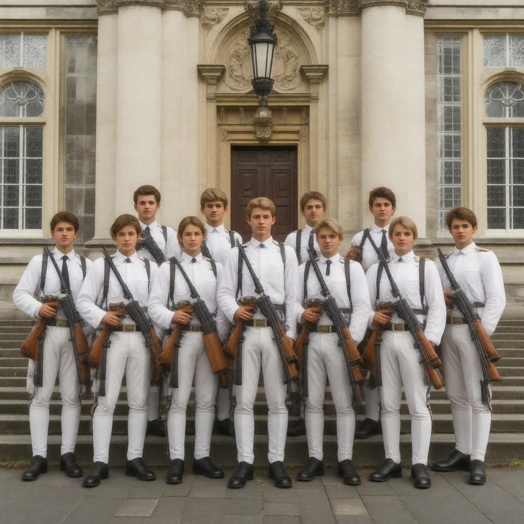 AI-created image of Dublin University Rifle Club