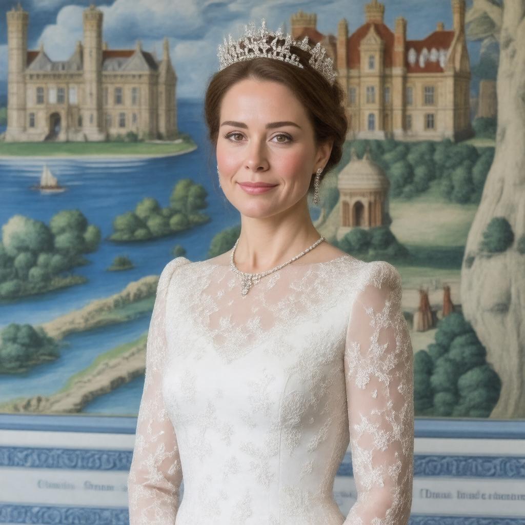 AI-created image of Duchess of Kent