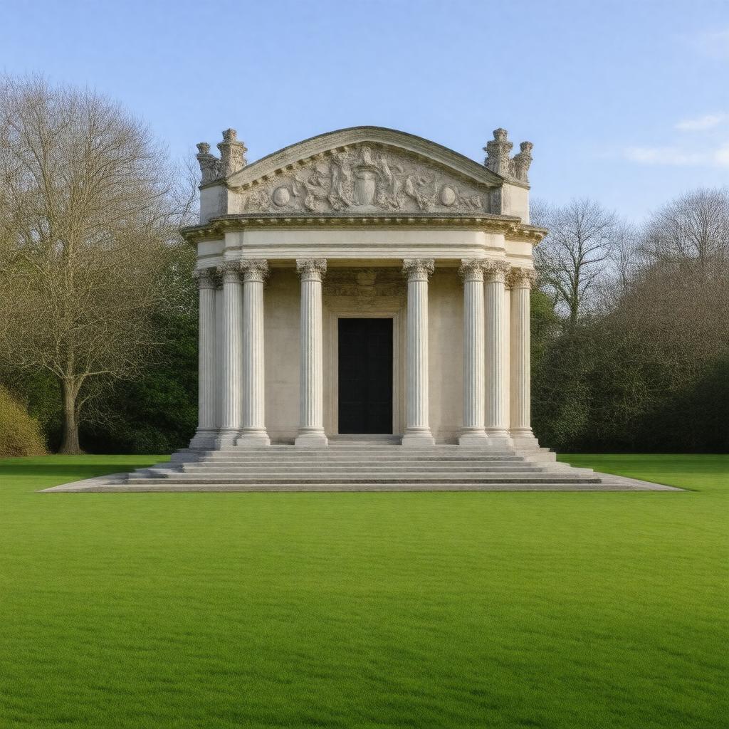 AI-created image of Duchess of Kent's Mausoleum
