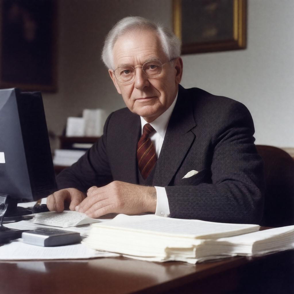 AI-created image of Dudley Hooper