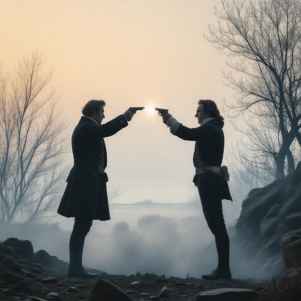 AI-created image of Duel with Aaron Burr