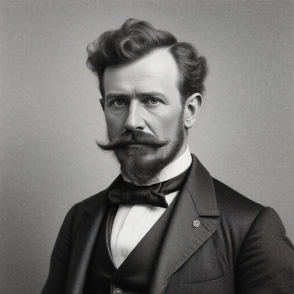 Click to view larger image AI-created image of Dugald Bromhead Babbage