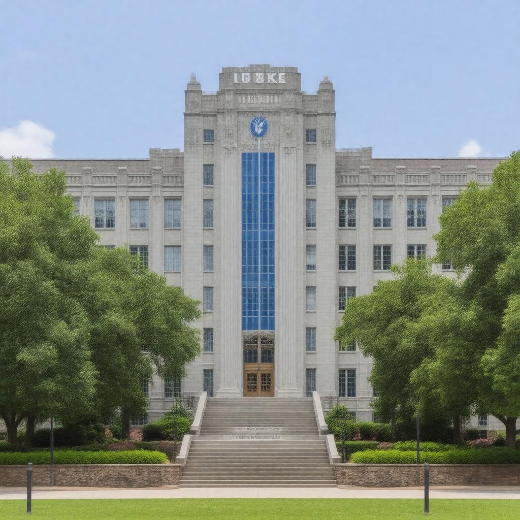 AI-created image of Duke University School of Medicine