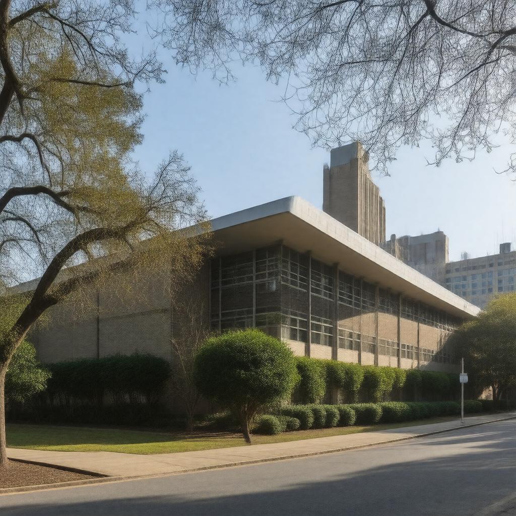 Click to view larger image AI-created image of Duke University School of Nursing