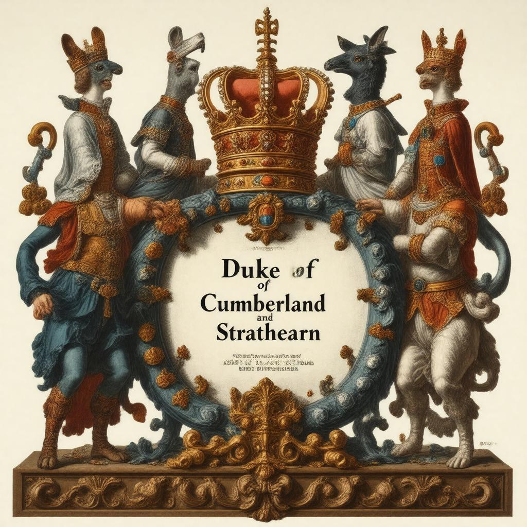 AI-created image of Duke of Cumberland and Strathearn