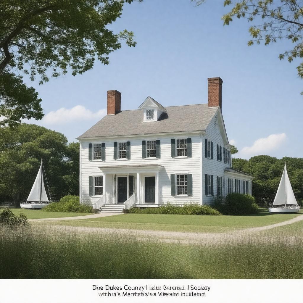 AI-created image of Dukes County Historical Society