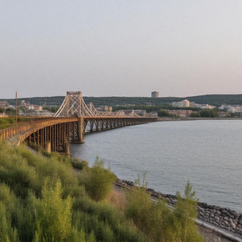 AI-created image of Duluth, Minnesota, USA