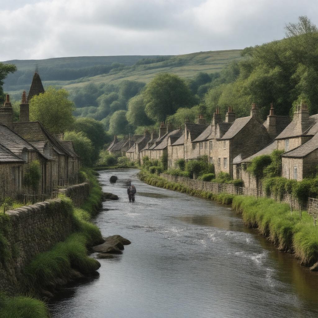 AI-created image of Dulverton