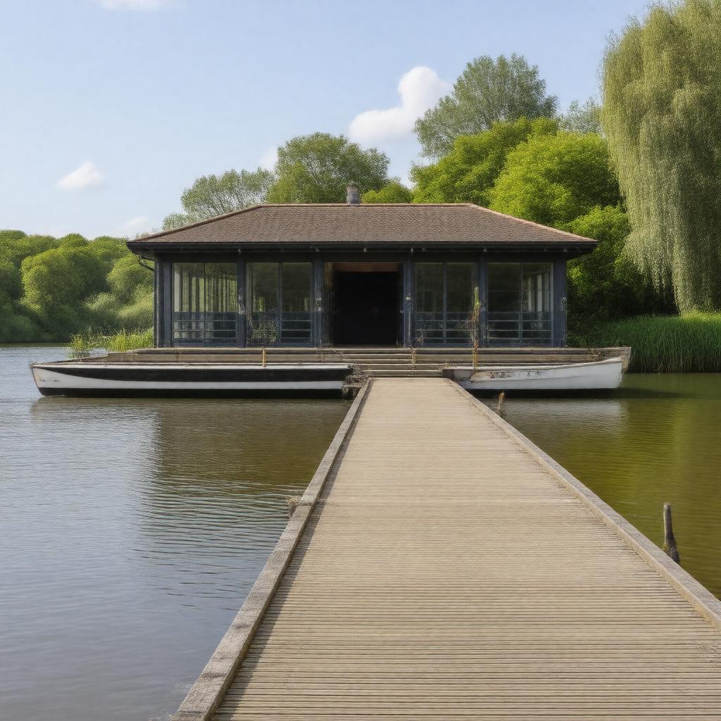 AI-created image of Dulwich College Boat Club