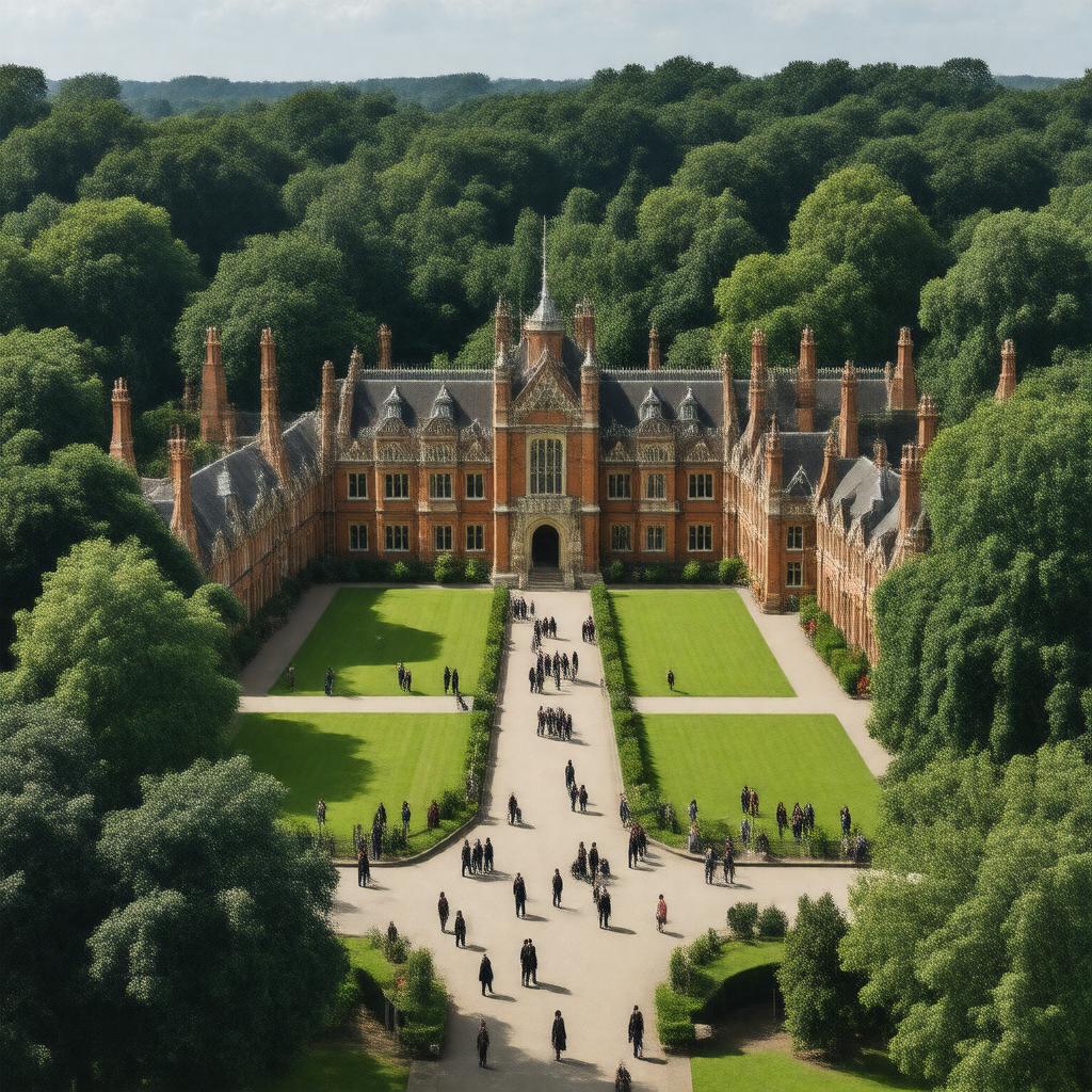 AI-created image of Dulwich College
