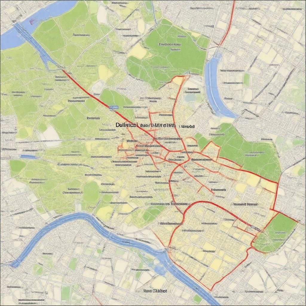AI-created image of Dulwich and West Norwood (UK Parliament constituency)