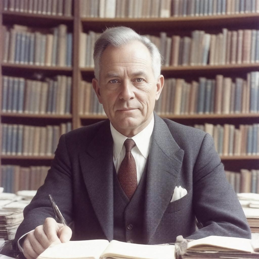 AI-created image of Duncan Haldane